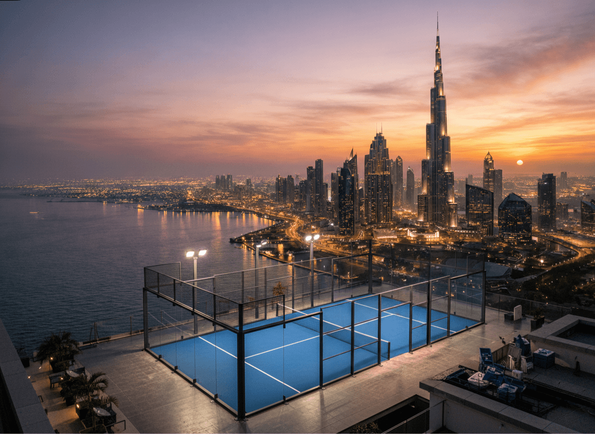 Dubaï Masters - vue panoramique